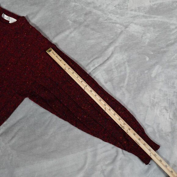 Vintage Brian Macneil Speckled Knit Sweater Womens 1X Wool Blend Multicolored - Picture 9 of 9